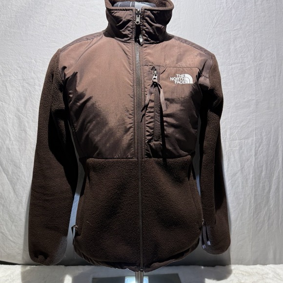 THE NORTH FACE POLARTEC RECYCLED FLEECE MOCK NECK ZIP FRONT JACKET Unisex L - Picture 1 of 11